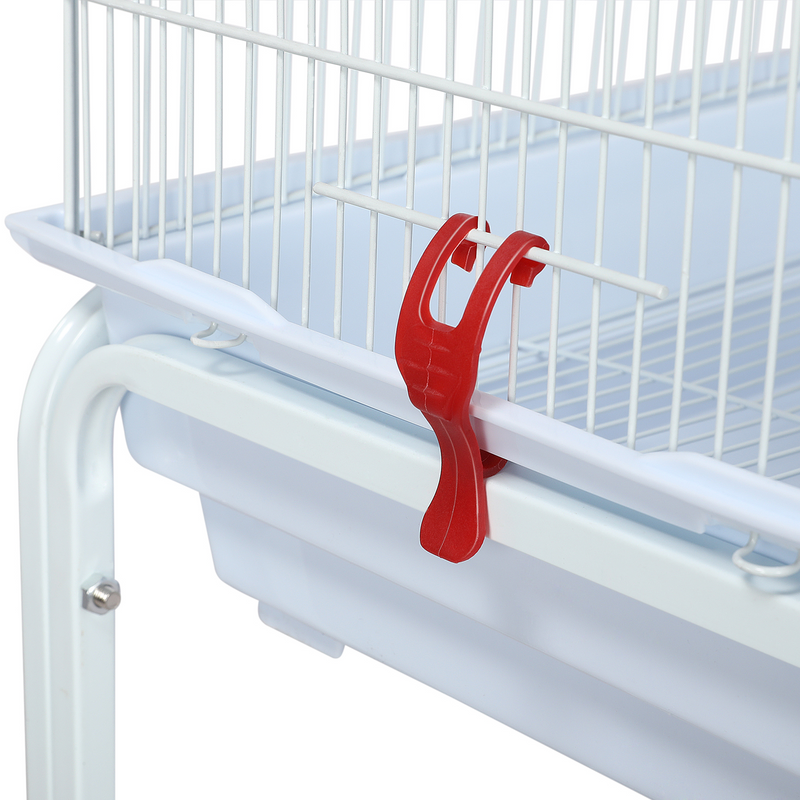 Yaheetech 64’’ H Open Top Metal Large Rolling Parrot/Bird Cage