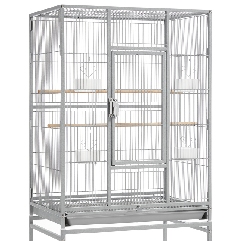Yaheetech  53.5″H Mobile Large Parrot Cage with Stand
