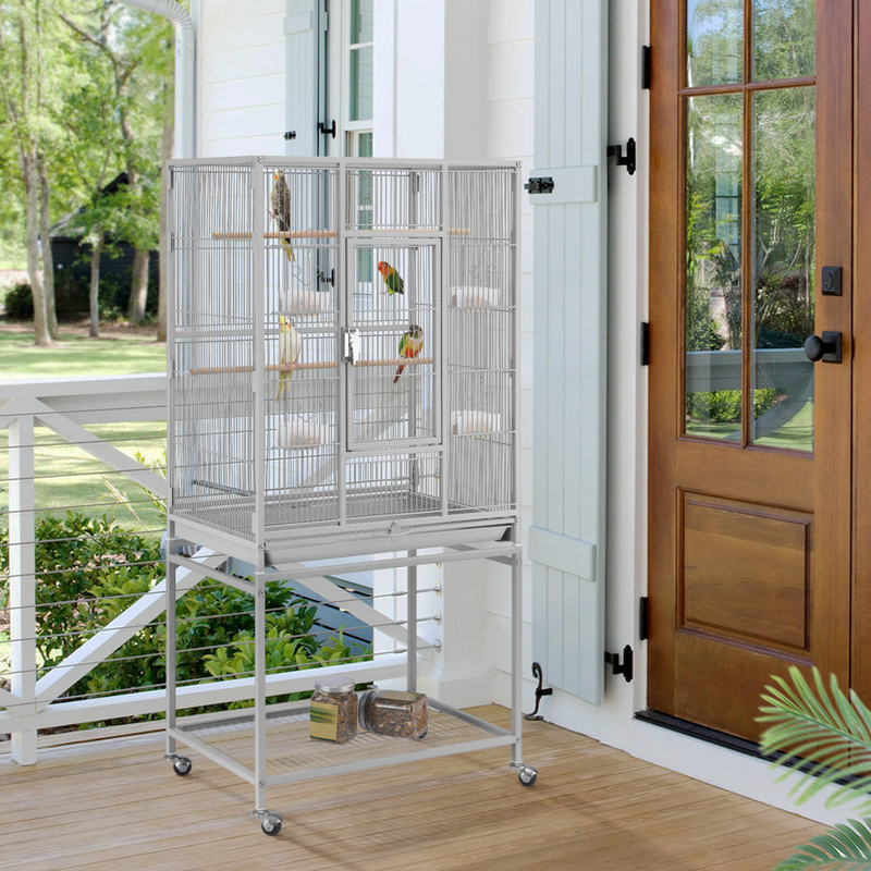 Yaheetech  53.5″H Mobile Large Parrot Cage with Stand