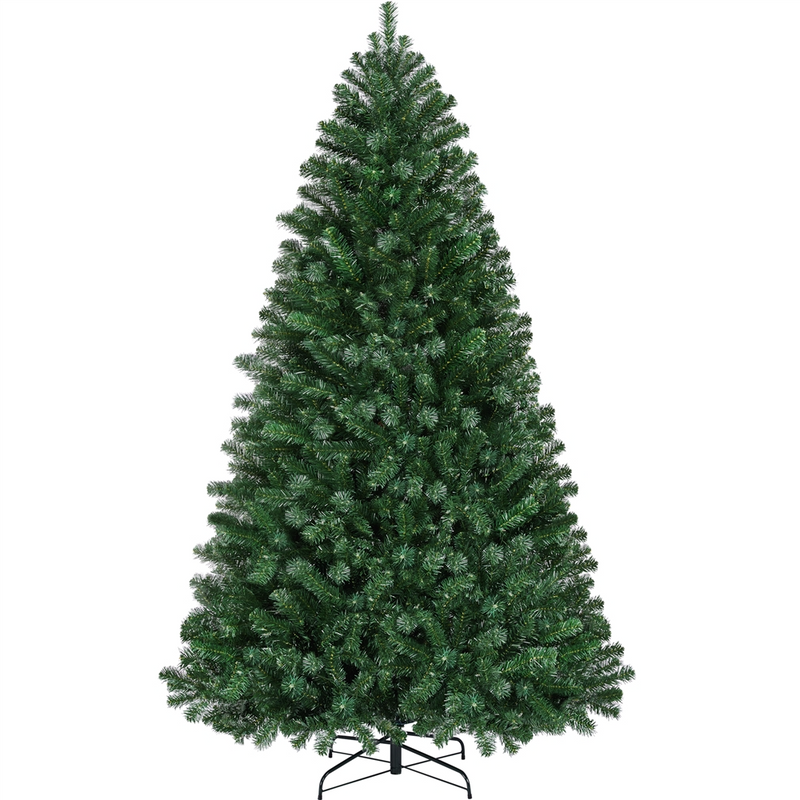 Yaheetech 6/7.5ft Pre-lit Artificial Christmas Tree