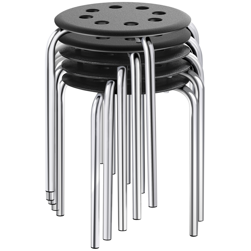Yaheetech Padded Round Stacking Stool Set