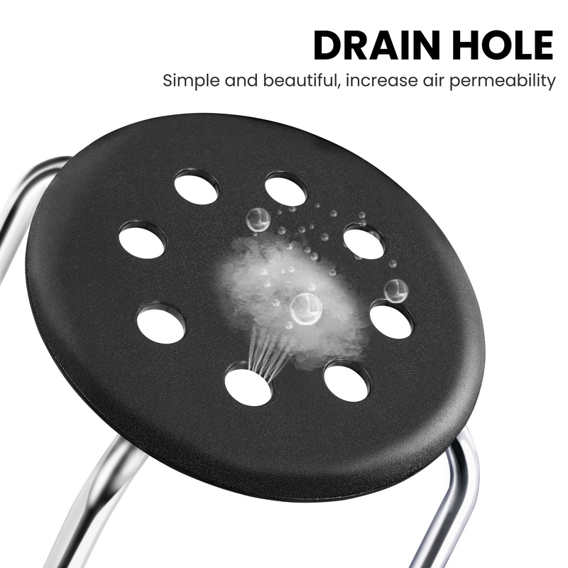 Yaheetech Padded Round Stacking Stool Set