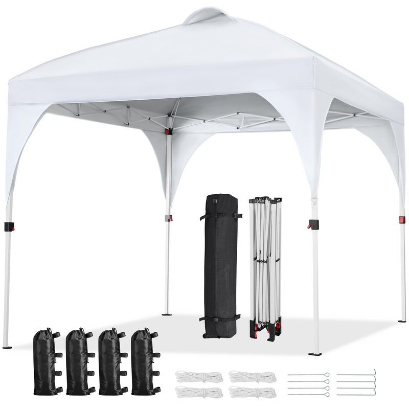 Yaheetech 8x8 Pop Up Canopy Tent with Vent