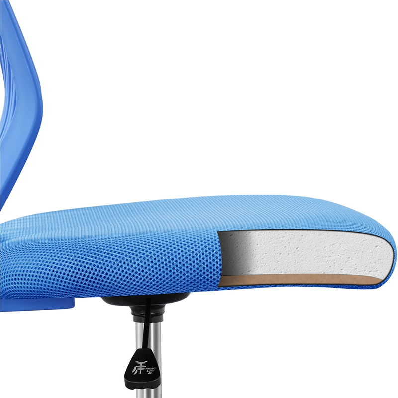 Yaheetech Adjustable Office Chair Armless Desk