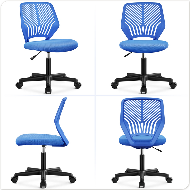 Yaheetech Adjustable Office Chair Armless Desk