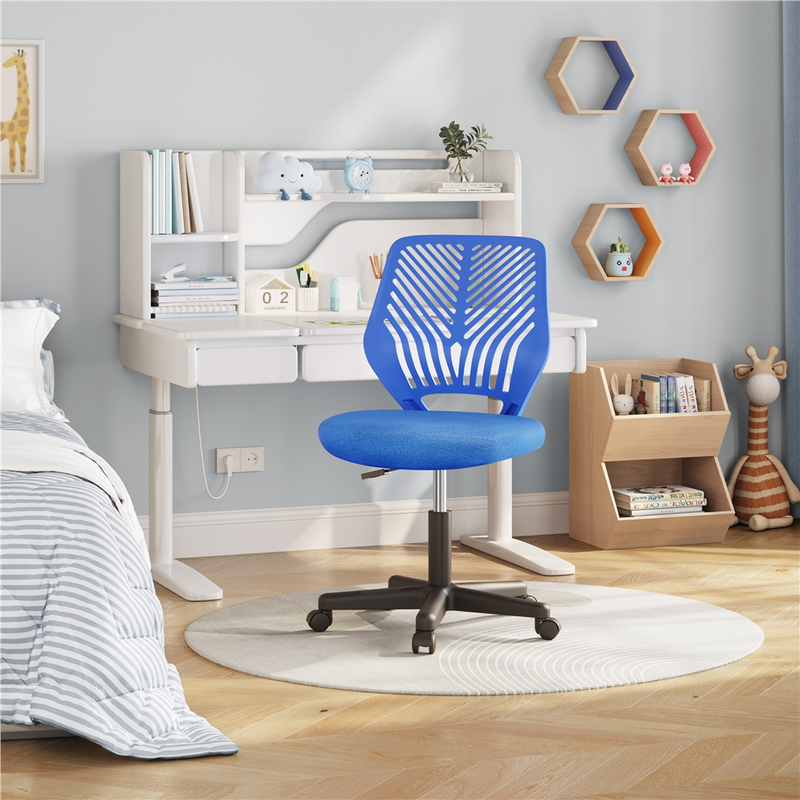 Yaheetech Adjustable Office Chair Armless Desk