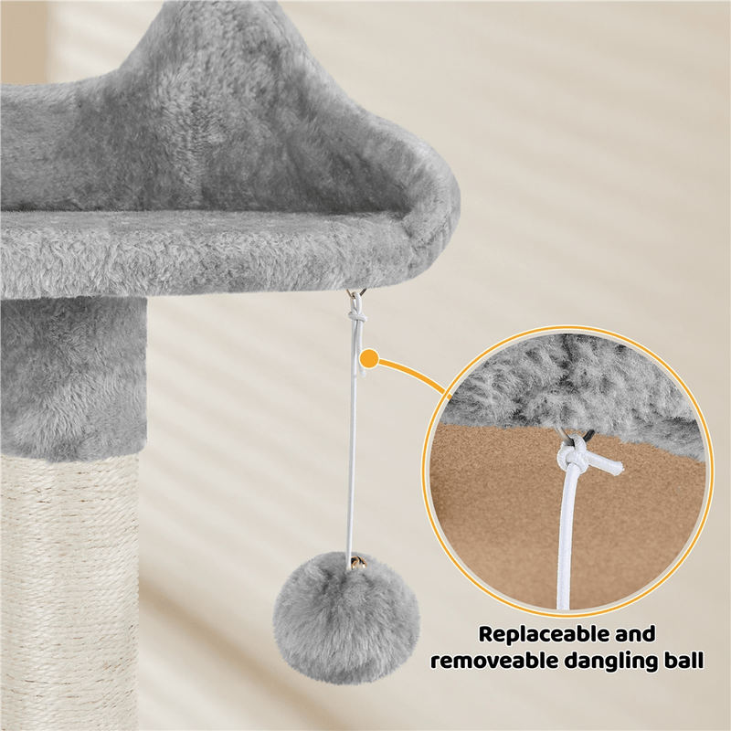 Yaheetech Cat Tree 54 Inch