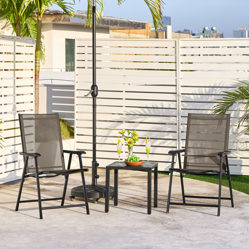 Yaheetech Patio Dining Chairs Outdoor Chairs