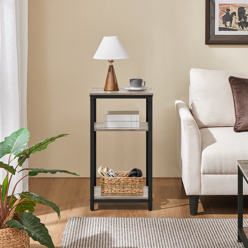 Yaheetech 29.5″ Height Rustic Industrial Side Table