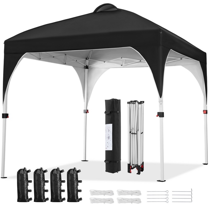 Yaheetech 8x8 Pop Up Canopy Tent with Vent