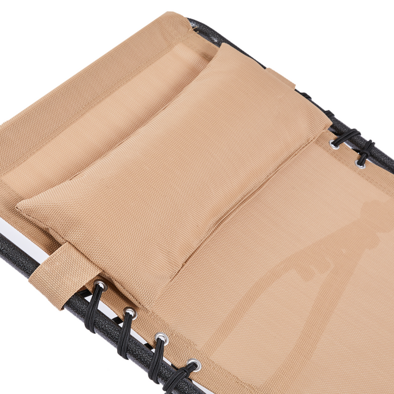 Yaheetech Face Hole Outdoor Folding Tanning Chair
