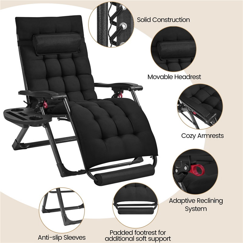Yaheetech 29in Zero Gravity Recliner