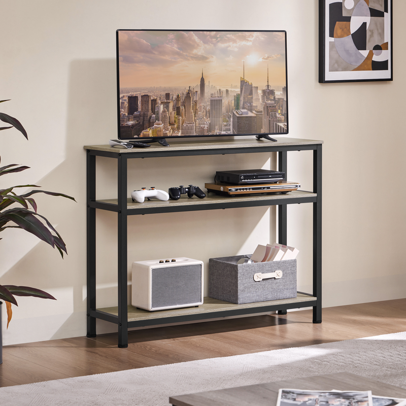 Yaheetech 3-Layer Vintage Console Table