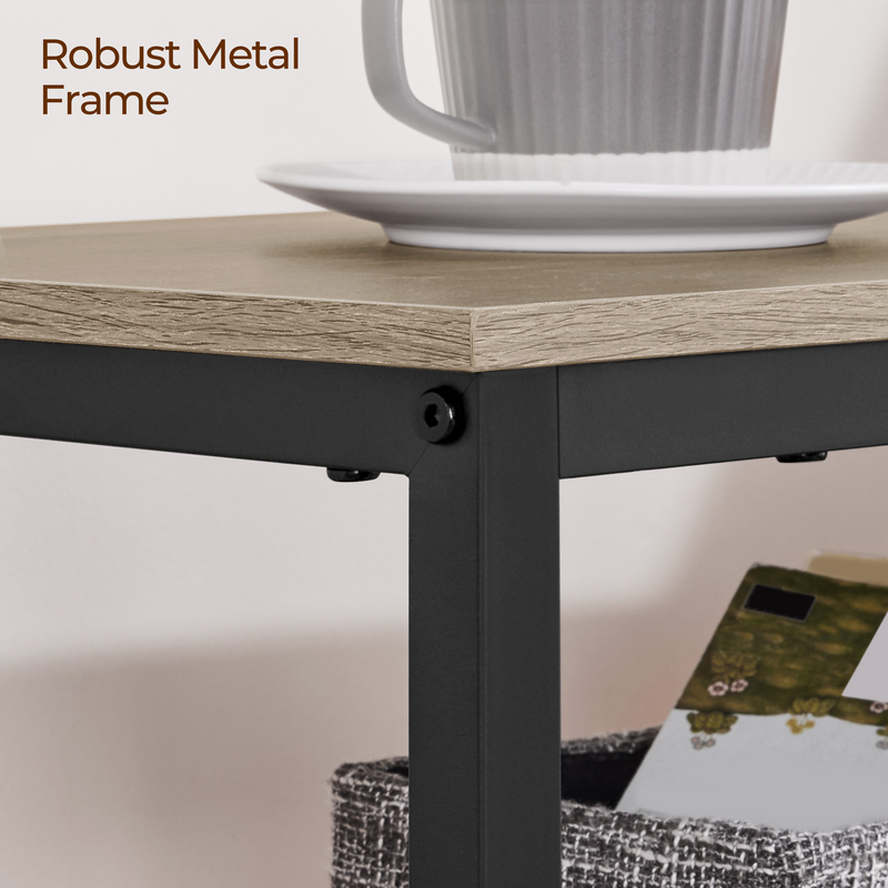 Yaheetech 3-Layer Vintage Console Table