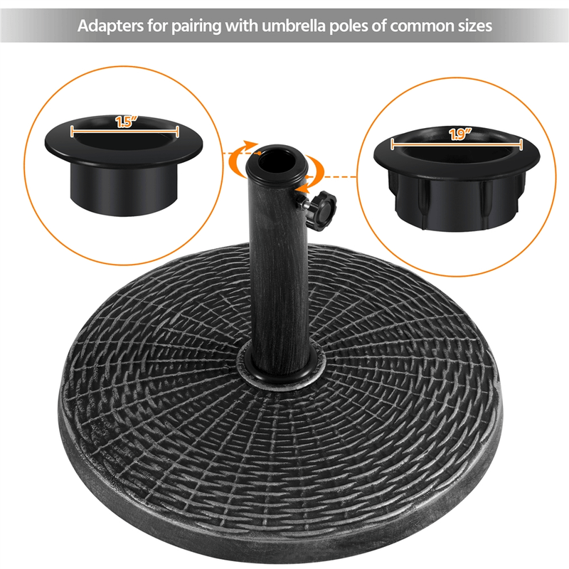 Yaheetech Outdoor Patio Market Heavy-Duty Umbrella Base
