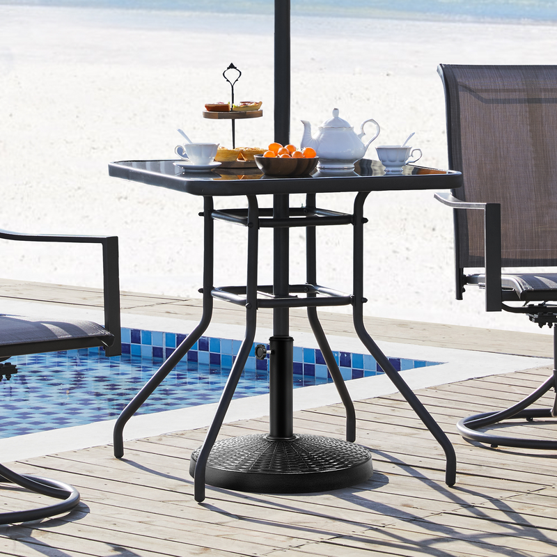 Yaheetech 31lb 18’’ Outdoor Patio Heavy Duty Market Umbrella Base