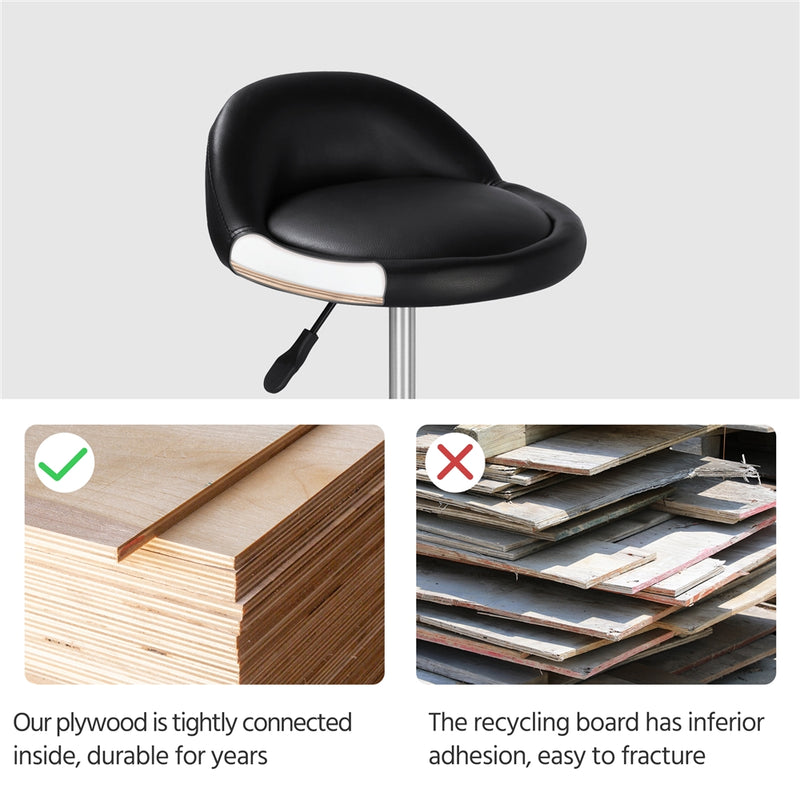 Yaheetech Rolling Salon Stool