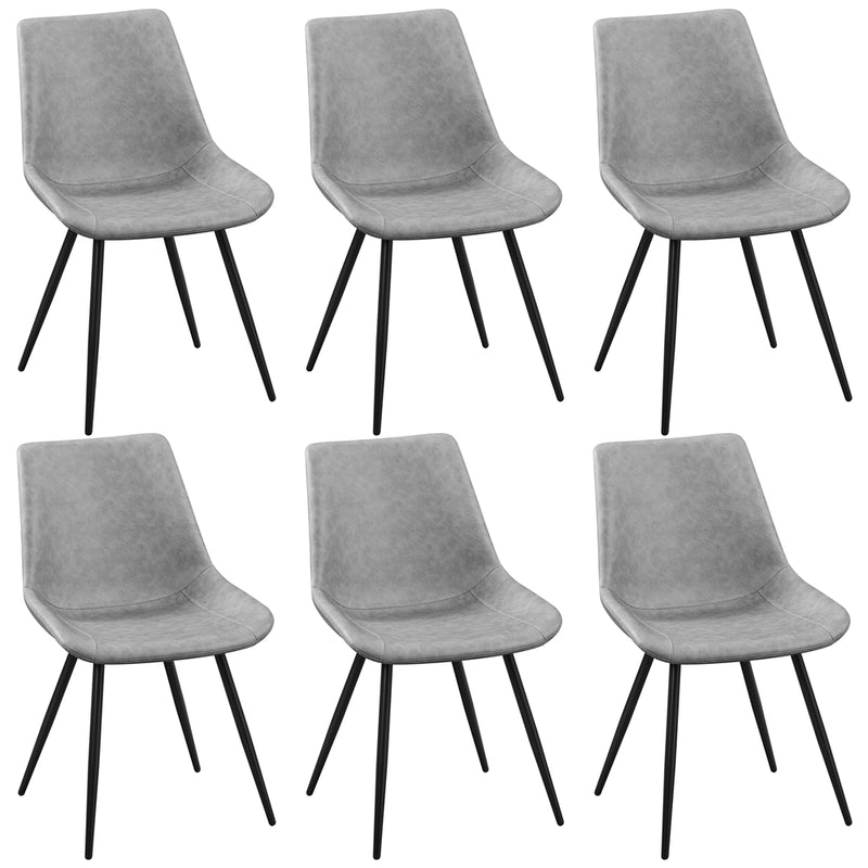 Yaheetech Dining Chairs Set of 2 Modern Upholstered Dining Room Chairs