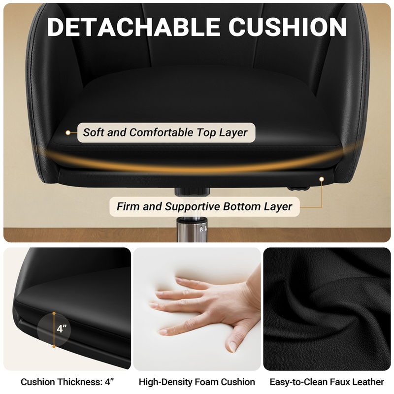Yaheetech Petal Design Desk Chair