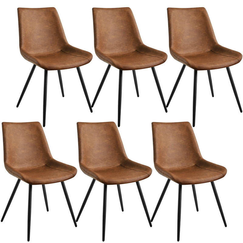 Yaheetech Dining Chairs Set of 2 Modern Upholstered Dining Room Chairs