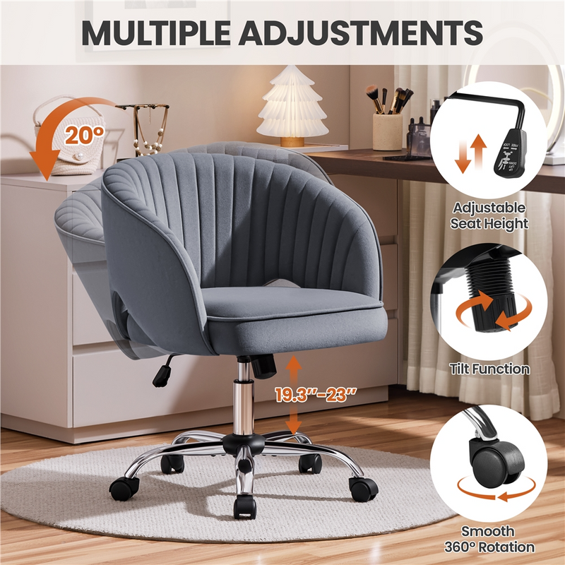 Yaheetech Adjustable Home Office Chair