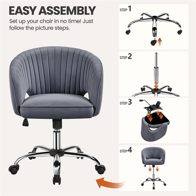 Yaheetech Adjustable Home Office Chair