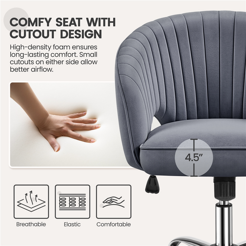 Yaheetech Adjustable Home Office Chair
