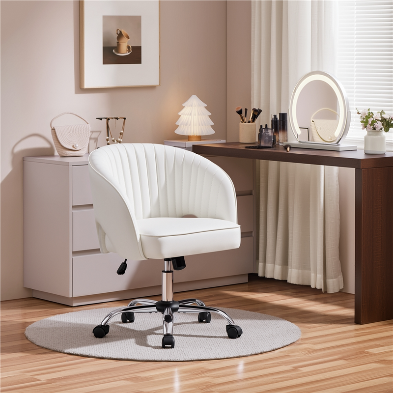 Yaheetech Rolling & Adjustable Home Office Chair