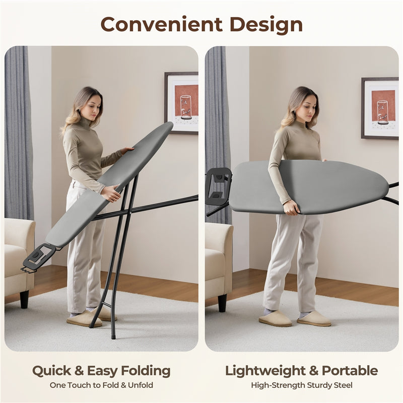 Yaheetech Foldable Height-adjustable Full Size Ironing Board