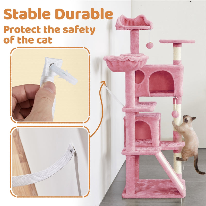 Yaheetech Kitten Tree Tower 57''H