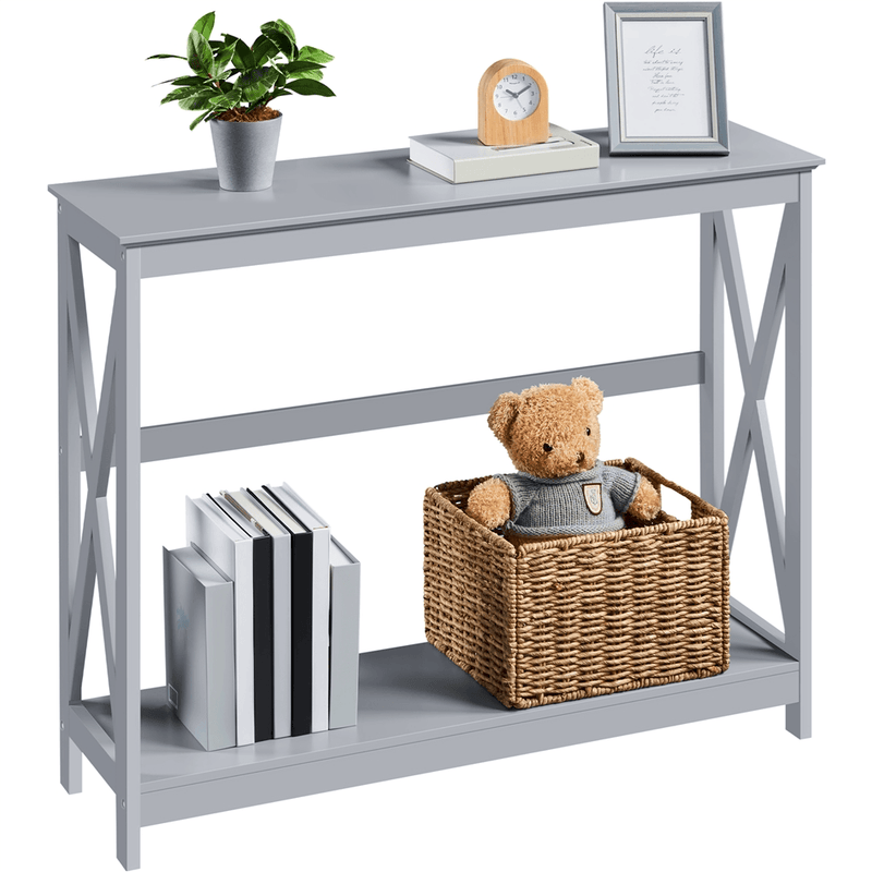 Yaheetech Console Table 2 Tiers