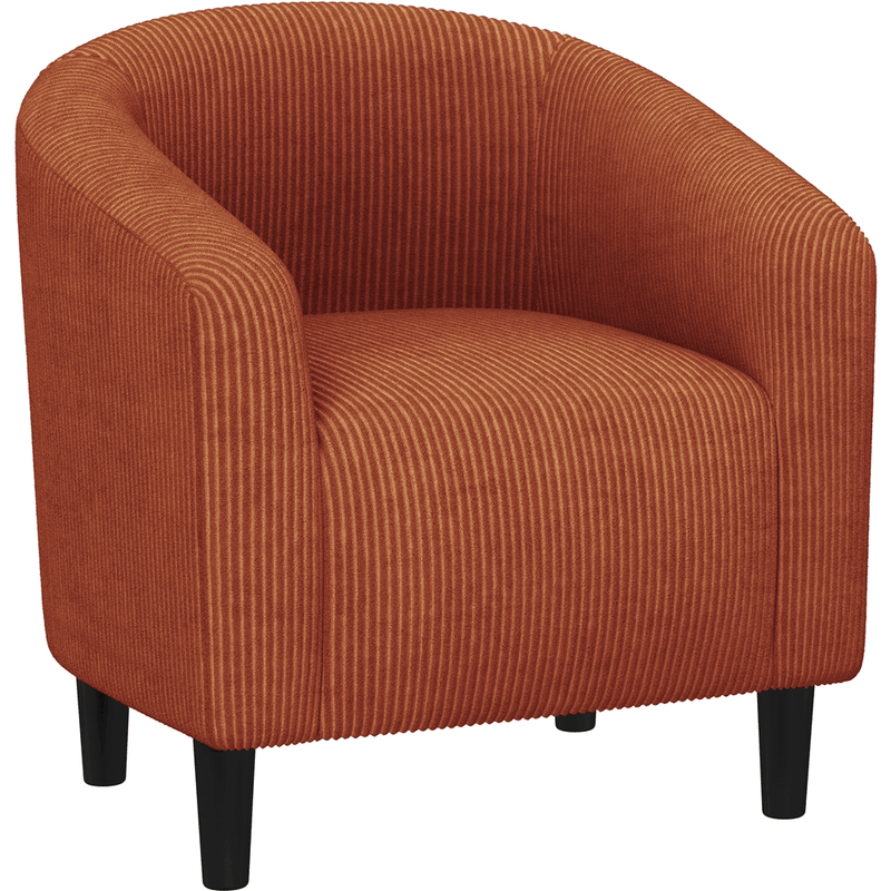 Yaheetech Corduroy Fabric Club Chair