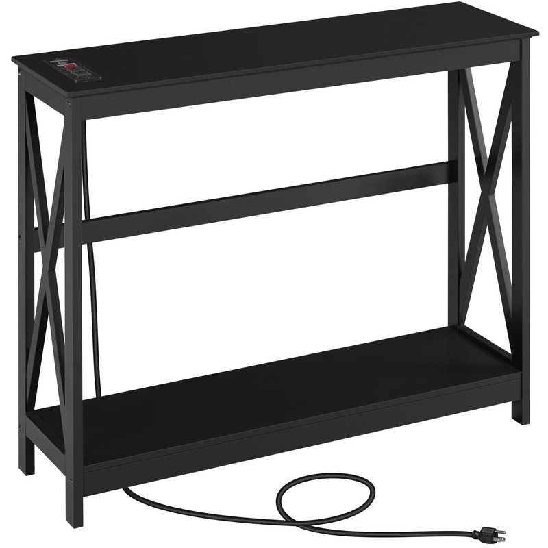 Yaheetech 2-Tier Wooden Console Table