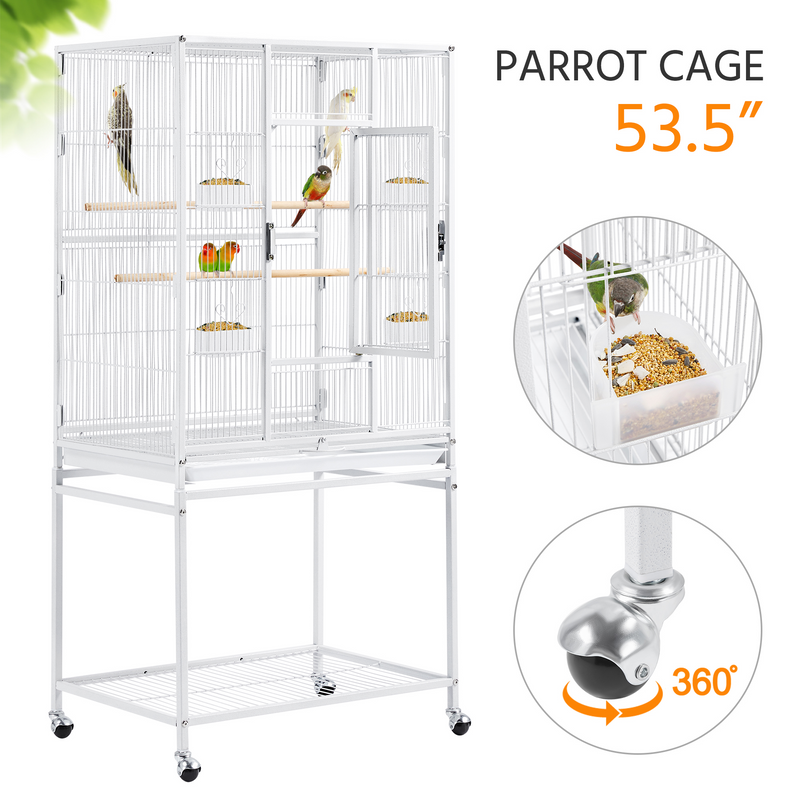 Yaheetech Large Parrot Cage with Stand