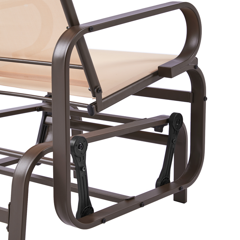 Yaheetech Outdoor Patio Swing Gliding Chair