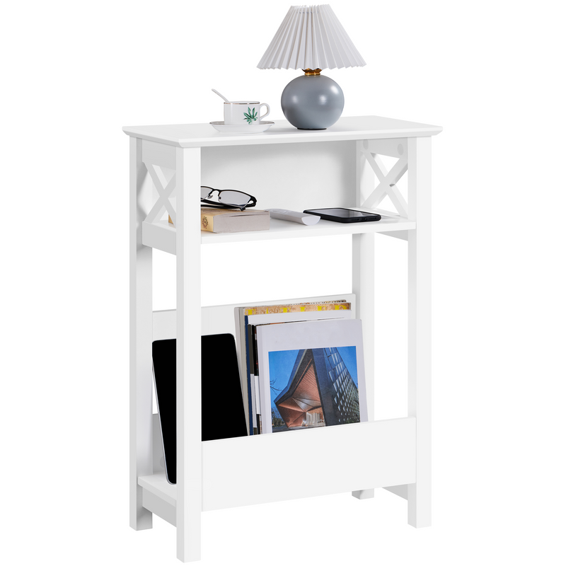 Yaheetech Slim 3-Tier Sofa Side Table