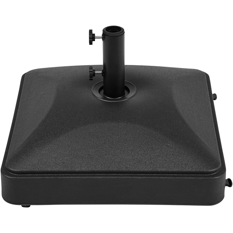 Yaheetech Capacity Square Fillable Rolling Patio Umbrella Base Stand