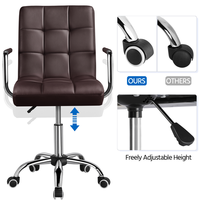 Yaheetech Height Adjustable Office Chair