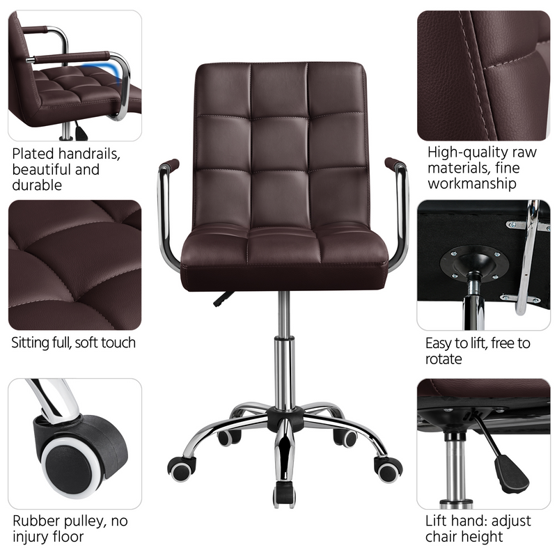 Yaheetech Height Adjustable Office Chair