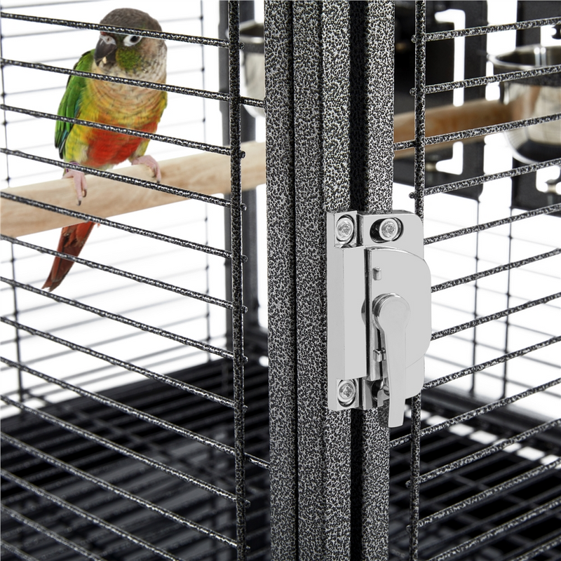 Yaheetech Portable Handle Metal Bird Carrier