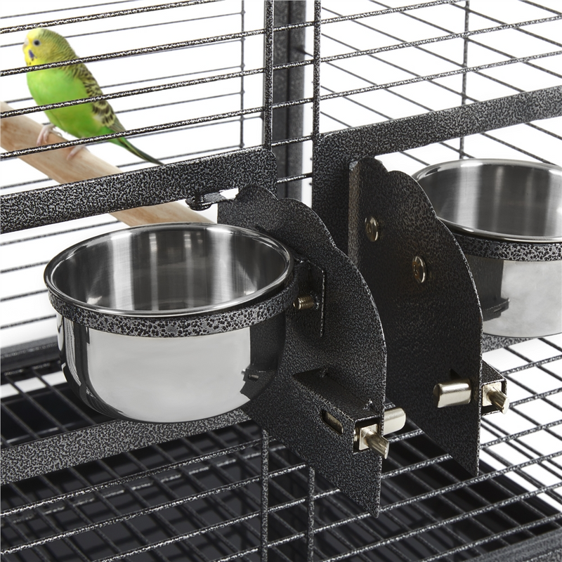 Yaheetech Portable Handle Metal Bird Carrier