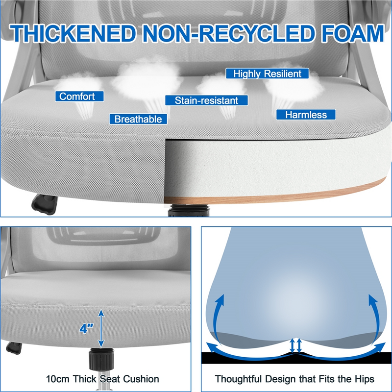 Yaheetech High Back Mesh Office Chair