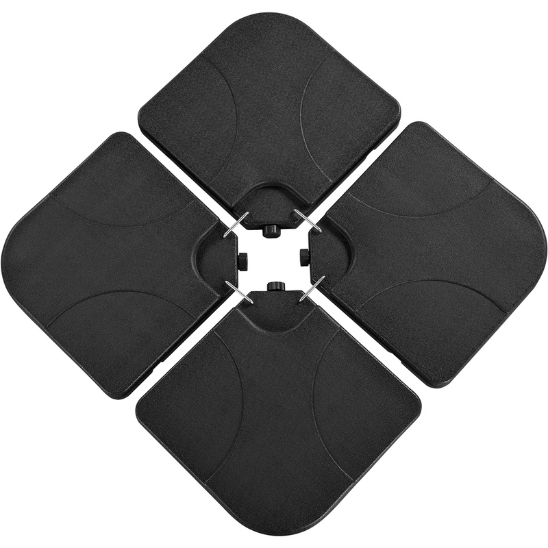 Yaheetech Fillable Cantilever Umbrella Base Stand, Set of 3
