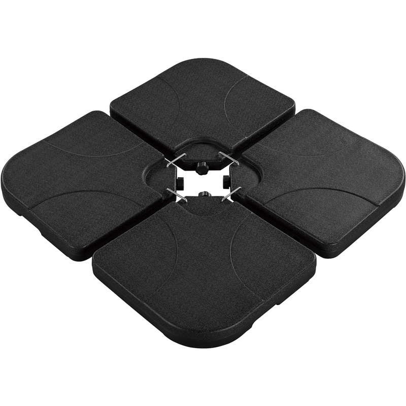 Yaheetech Fillable Cantilever Umbrella Base Stand, Set of 3