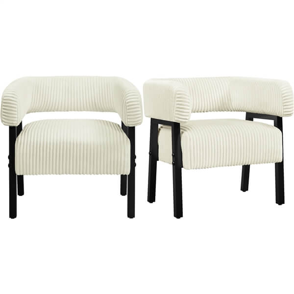 Yaheetech Accent Chair with Pocket Coiled Seat