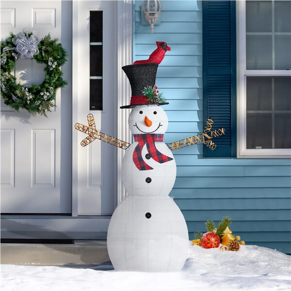 light up snowman for outside