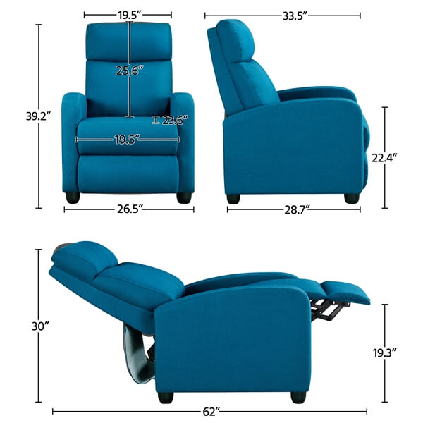 Fabric Recliner Chair