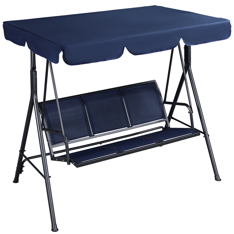 Yaheetech 3-Seat Outdoor Patio Swing Chair