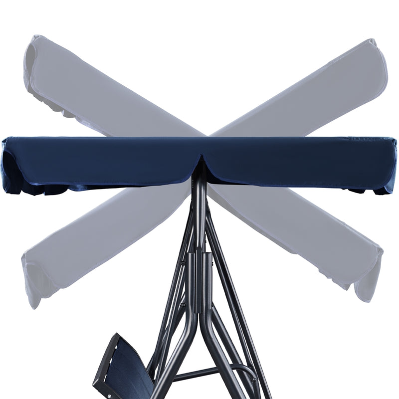 Yaheetech 3-Seat Outdoor Patio Swing Chair