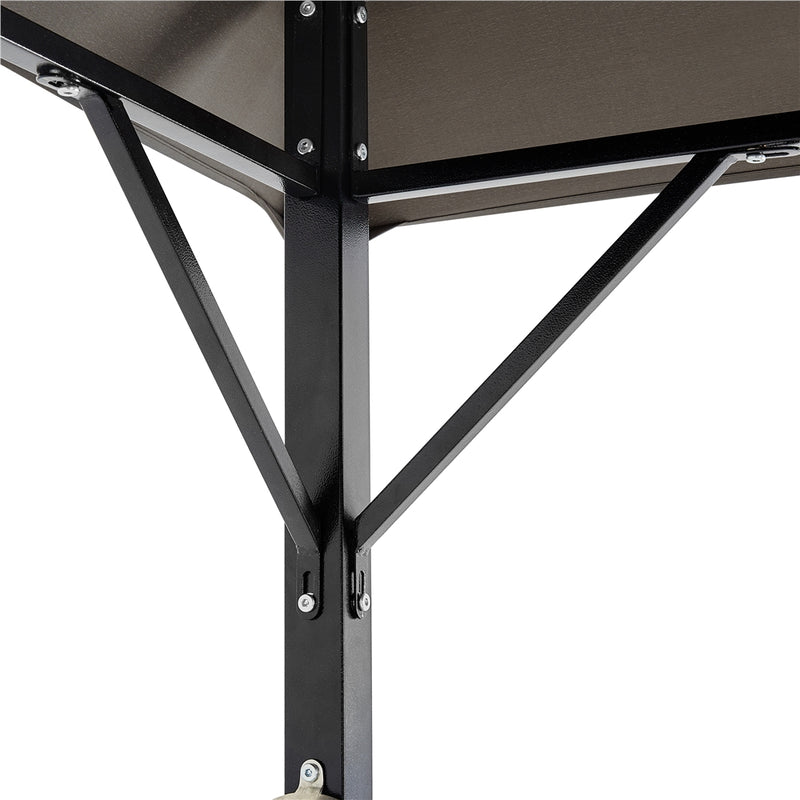 Yaheetech 8 × 5 FT Grill Gazebo with S-shaped Hooks & Built-in Bottle Opener
